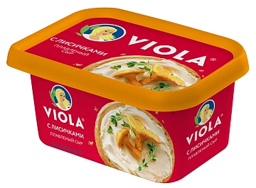Сыр плавленый Viola с лисичками, 55%, 400г
