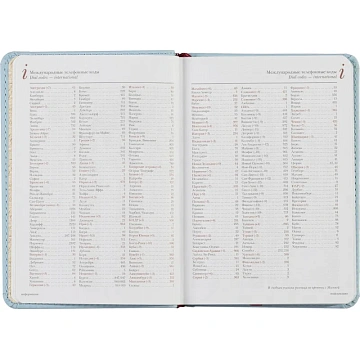 Ежедневник недатированный А6+ VELVET (ЗЕФИРНЫЙ ГОЛУБОЙ) 3-495/35