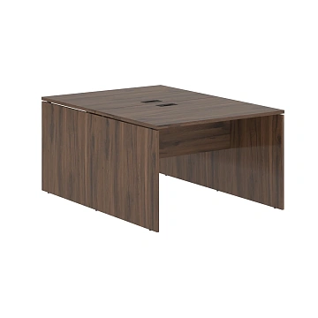 Стол двойной ED2ST 1180 Дуб Денвер тёмный/Мокко 1160х1606х750 EDIS