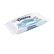 Влажная туалетная бумага Kleenex Cotton Fresh 42 листа, сменный блок