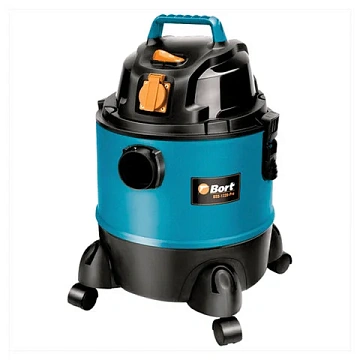 Пылесос хозяйственный BORT BSS-1220-Pro, 1250 Вт, сухая/влажная уборка, сила всасывания 250 Вт, бак