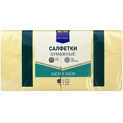 METRO PROFESSIONAL Салфетки бумажные двуслойные кремовые 250шт, 24x24см