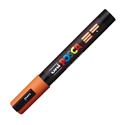 Маркер акриловый Uni Posca PC-5M оранжевый, 1.8 - 2.5 мм, круглый
