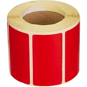 Термоэтикетки ЭКО 58x30, красная, вт.40,700шт/рул