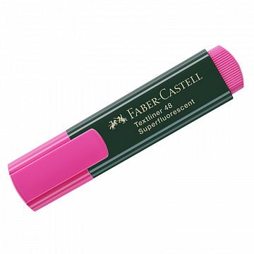 Текстовыделитель Faber-Castell '48' розовый, 1-5мм