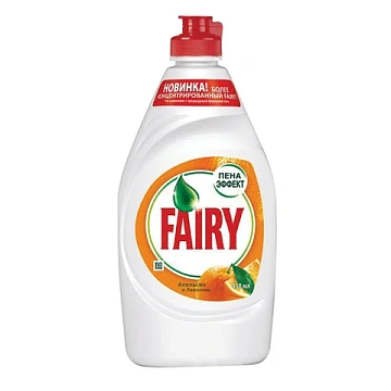 Средство для мытья посуды, 450 мл, FAIRY (Фейри) 'Апельсин и лимонник'
