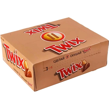 Шоколадный батончик Twix 55 г