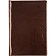 Ежедневник недатированный Attache Selection Gloss, А5,160л., корич,нат.кожа