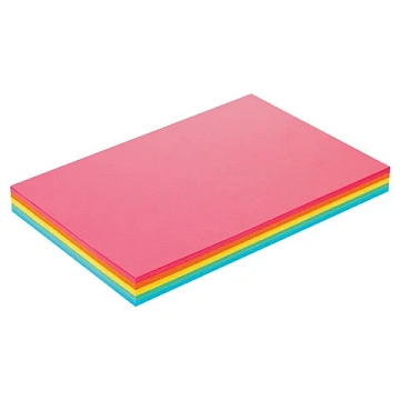 Бумага цветная BRAUBERG, А4, 80 г/м2, 250 л., (5 цветов х 50 л.), интенсив, для офисной техники, 112
