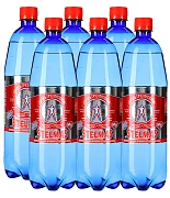 Вода Stelmas Mg минеральная лечебно-столовая газированная, 1л x 6 шт