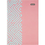 Бизнес-тетрадь А4 60л Attache Греция Голубой/Красныйклет, 65г, греб, ВД-лак