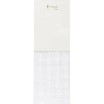 Блокнот А4,60л,клетка,метал.гребень,цв.обложка Forma