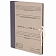 Папка архивная для переплета 'Форма 21' 80 мм, с гребешками, 4 отверстия, завязки, STAFF, 112172
