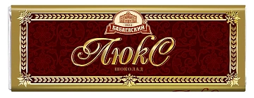 Шоколад Бабаевский темный люкс, 20г