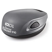 Оснастка карманная круглая Colop Stamp Mouse R40 d=40мм, серая