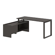 Стол с тумбой EQCT 17614 Мокко/Мокко 1760х1400х750 EDIS