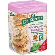 Хлебцы хрустящие Кукурузно-рисовые с прованскими травами Dr.Korner 100 гр