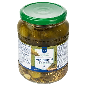 METRO Chef Корнишоны маринованные, 680г