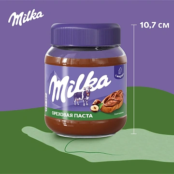 Паста Milka ореховая с добавлением какао, 350г