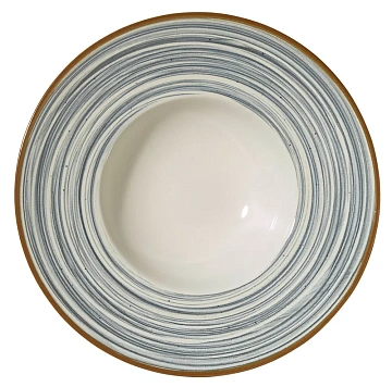 Тарелка Metro Professional Madleen Grey 28см, для пасты, 6шт/уп