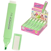 Текстовыделитель ЮНЛАНДИЯ 'COLORSTAR PASTEL', МЯТА, линия 1-4 мм, 151711