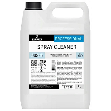 Профхим интерьер щелоч очиститель поверхн Pro-Brite/SPRAY CLEANER,5л