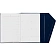 Ежедневник недатированный синий,А5,143х210мм,180л,ATTACHE MAGNET