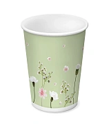 Стакан одноразовый Весенний день бумажный 10шт, 250мл