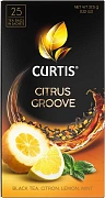 Чай Curtis Citrus Goove, черный, 25 пакетиков