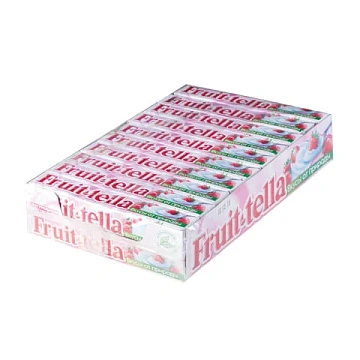Жевательные конфеты Fruittella Клубничный йогурт, 41г