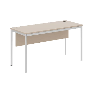 Стол письменный СП-3.1SD Мокачино/Алюминий 1400х600х755 IMAGO-S