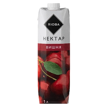 Нектар Rioba вишня, 1л