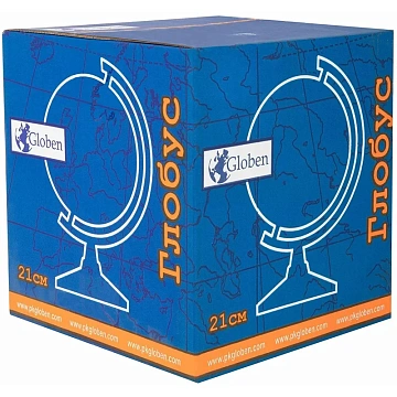 Глобус физический GLOBEN 'Классик', 21 см, К012100007