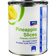 Ананасы Aro кольца в сиропе, 820г