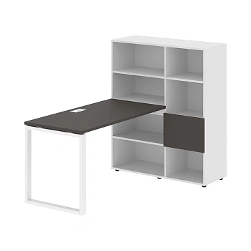 Рабочая станция EQRST 1113 Мокко/Белый 1790х1120х1355 EDIS