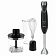 Блендер погружной POLARIS PHB 0848 Brilliant Collection, 800 Вт, 2 режима, 3 насадки, стакан, черный