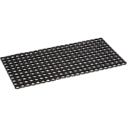 Коврик входной резиновый Luscan Professional 50x100х1,6 см черный