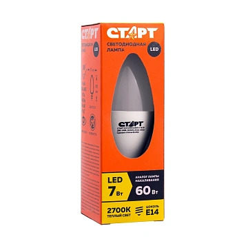 Лампа светодиодная Старт Eco Led 7Вт