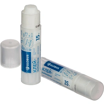 Клей-карандаш 15г Глобус ПВП 1022