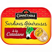 Сардины Connetable Genereuse в каталонском соусе, 140г