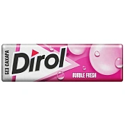 Жевательная резинка Dirol Bubble fresh, без сахара, 14г