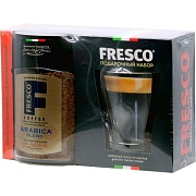 Кофе растворимый Fresco Arabica Blend, 100г, стекло, кружка