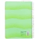 Бизнес-тетрадь WAVES А5 100л. ATTACHE клет,спир,пласт,заклад,цв.зеленый