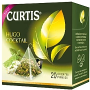 Чай Curtis Hugo Cocktail, зеленый, 20 пирамидок