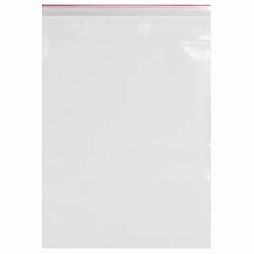 Пакеты с замком ZIP LOCK 'зиплок', комплект 100 шт., 400х500 мм, ПВД, толщина 40 микрон, BRAUBERG, 6