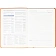 Ежедневник недатированный ATTACHE Soft touch А5,140х200мм, 136л,оранжевый