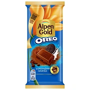 Шоколад Alpen Gold Oreo молочный, 85г