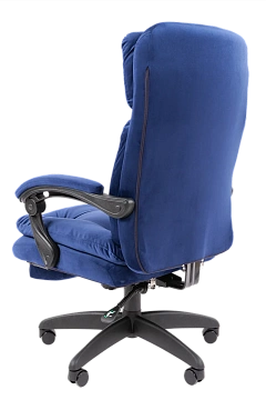 Кресло Chairman Home 442 Россия ткань Т-82 синий