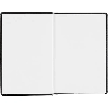 Ежедневник датированный 2026, черный,А6, 100х150 мм,336 стр,Agenda