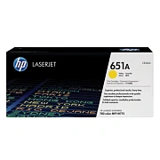 Картридж лазерный HP (CE342A) CLJ Enterprise 700 M775dn/f/z, №651A, желтый, оригинальный, ресурс 160